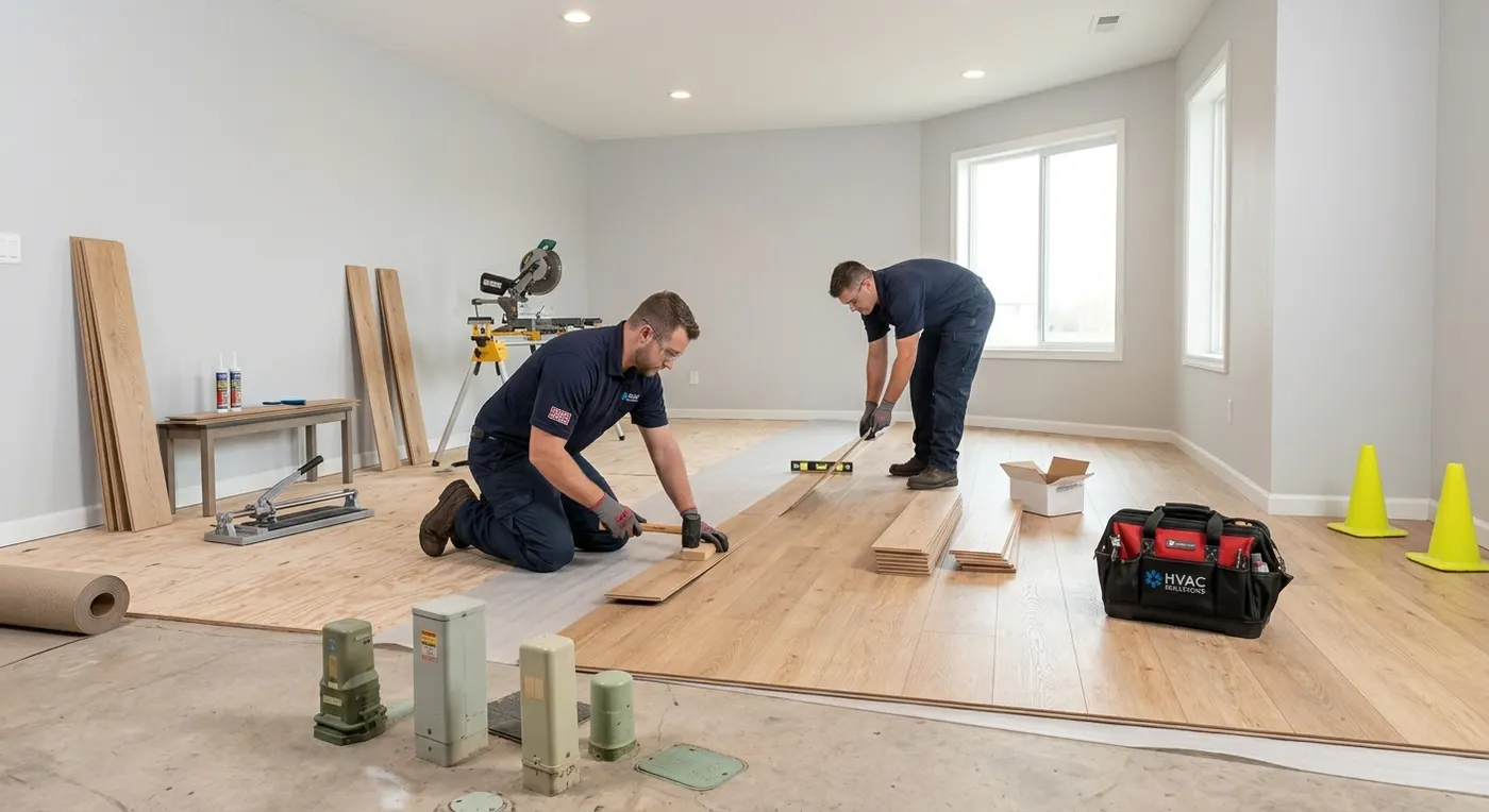 Flooring Installation project example